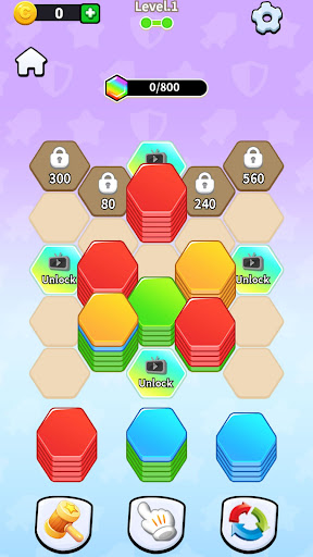 Hex Defense tactical board